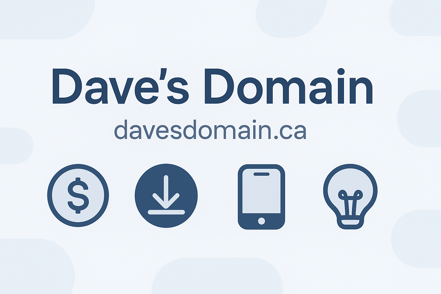 Dave's Domain Banner